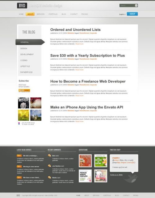 آموزش طراحی سایت در فتوشاپ
